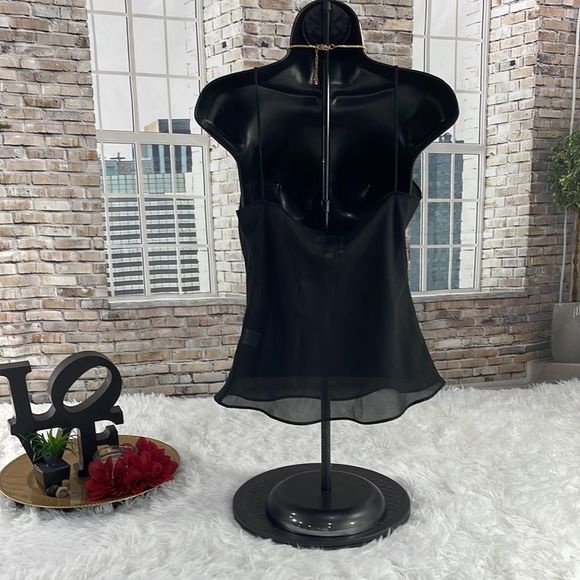 Women’s Milly Black Sheer Classy Camisole Top (8) EK09 - Picture 2 of 11